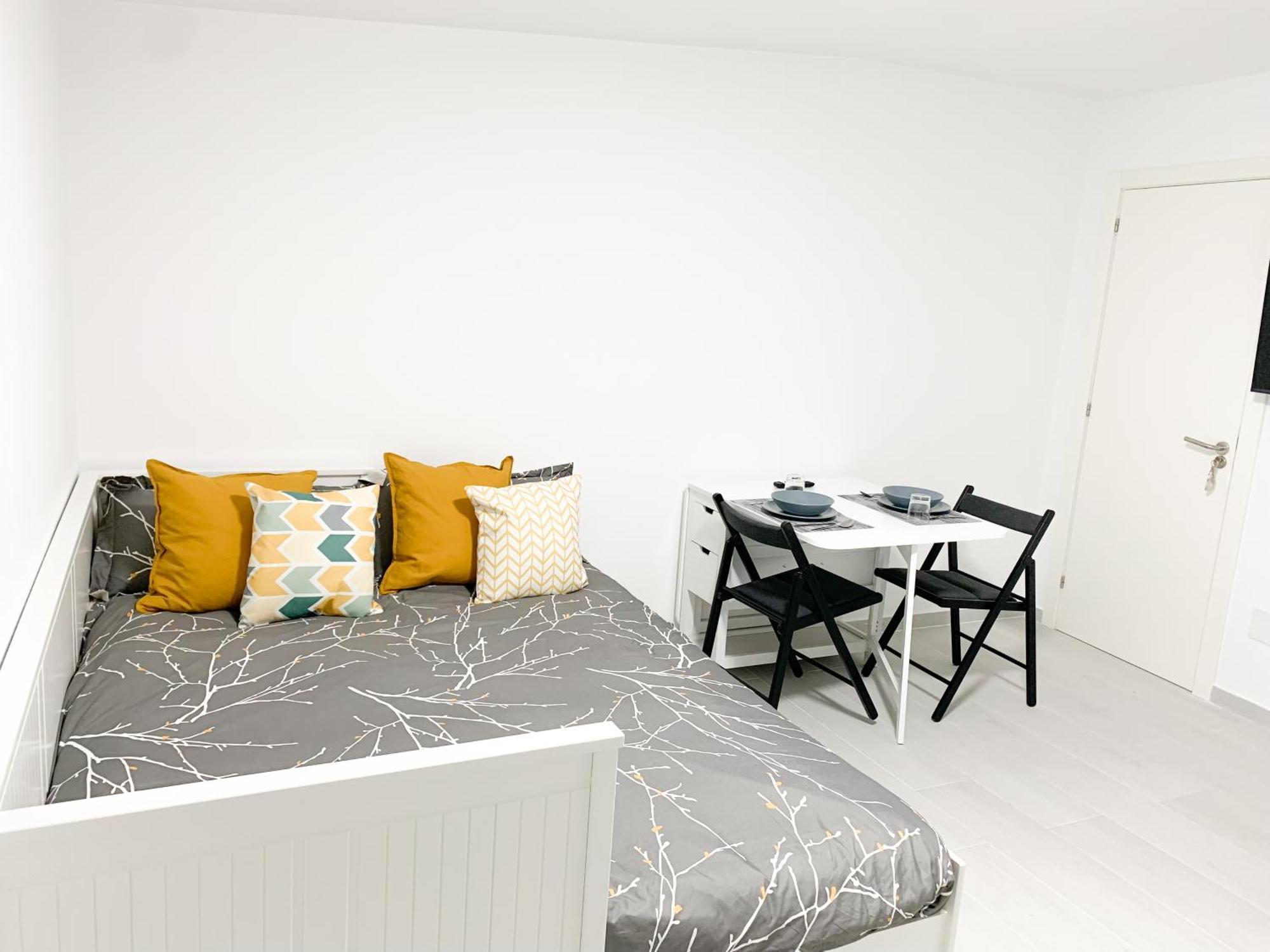 Estudio con terraza en la playa Sanxenxo Exterior foto